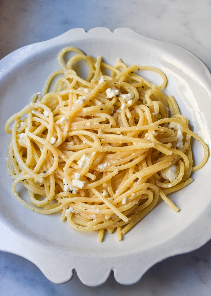Recipe: Spaghetti with Ricotta and Pecorino Romano | Perennial Pastimes